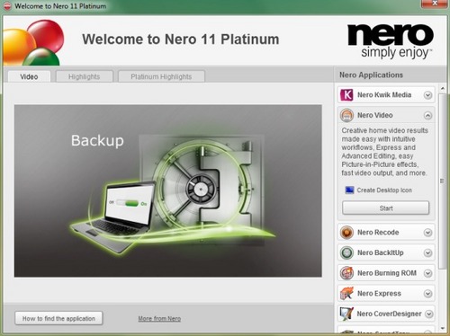 Product picture Nero 11 Platinum